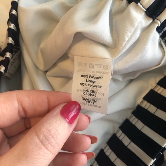 J. Crew Factory Vertical Striped Skirt - Picture 5 of 5